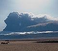 image of volcano in Iceland