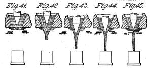 Patent drawing from Hazel Atlas Glass v Hartford Empire