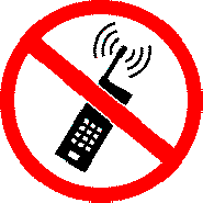 no cell phones image